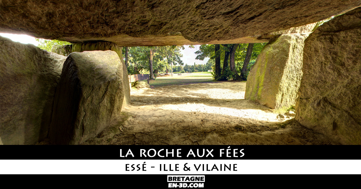 La Roche aux Fées - Visite 360° en Bretagne