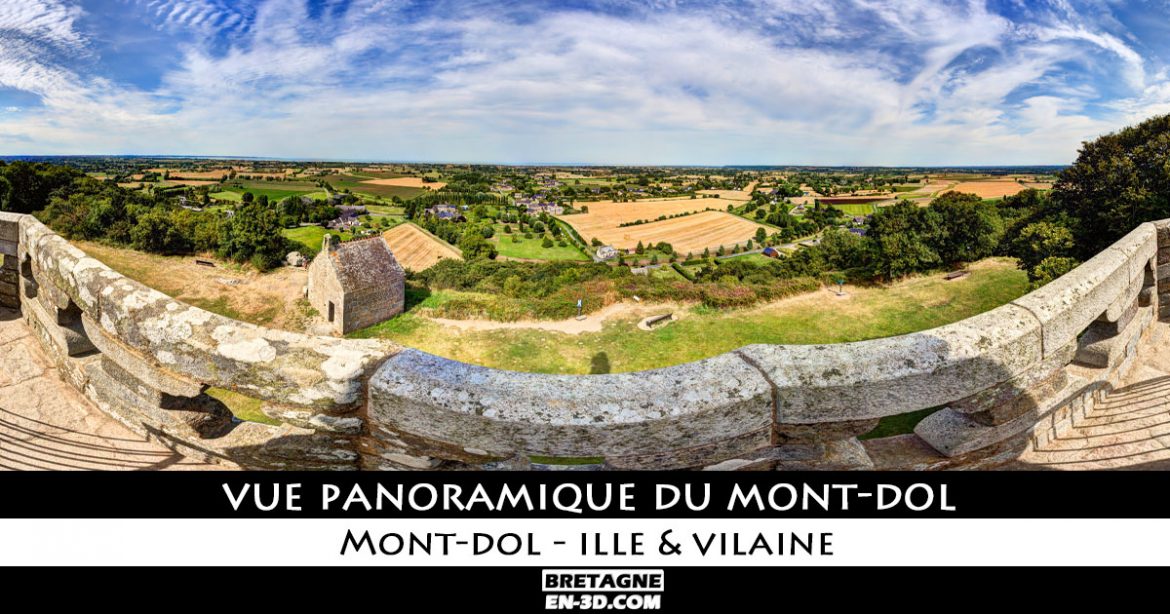 vue panoramique Mont-Dol